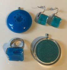 Pylones Blue Glass Jewellery
