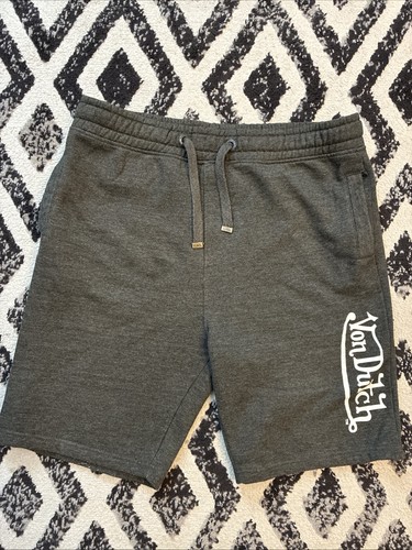 Von dutch fleece grey shorts - von,