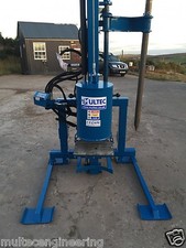 Multec PD2-4 Post Driver (Tractor 3PL Post Knocker Banger Thumper Rammer)