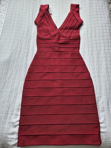 Herve leger red - bodycon, pencil