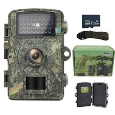 32GB Wildlife Trail Camera 1080P Game Night Vision Outdoor Motion Hunting Cam UK