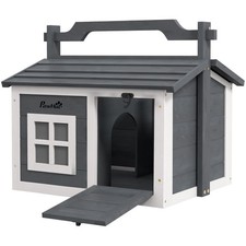 PawHut Rabbit Hutch Indoor
