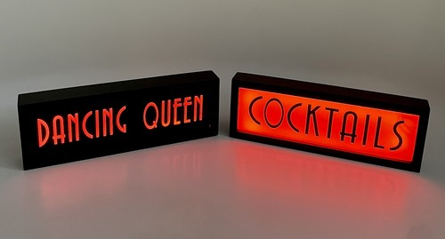 Dancing queen light - dancing, neon