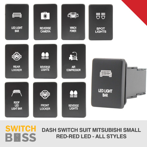 Push switch styles red - push, 50