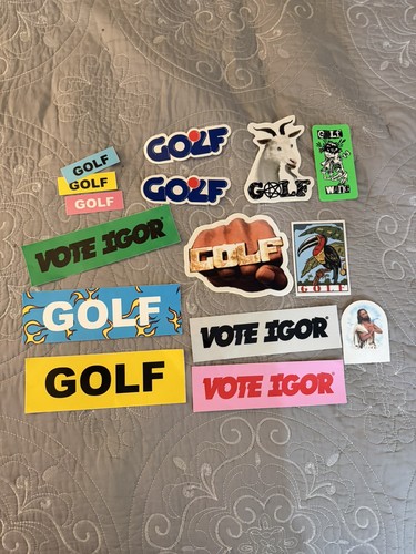 Golf wang sticker bundle - wang,