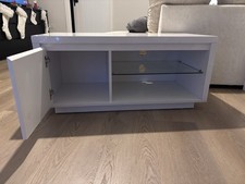 Ikea White Gloss TV Cabinet/Unit