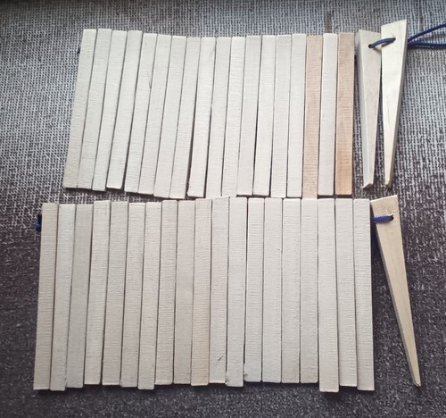Wooden pegs for rabbit - 40,