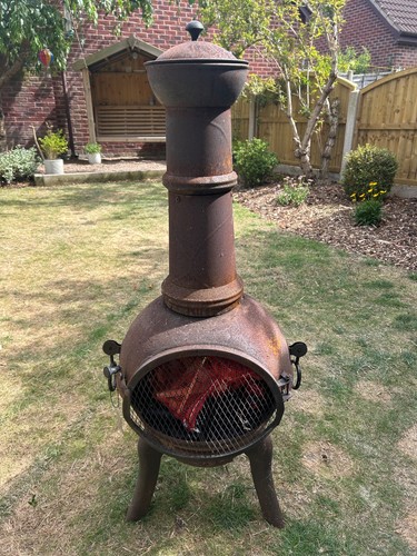 Hacienda chimnea cast - cast, iron