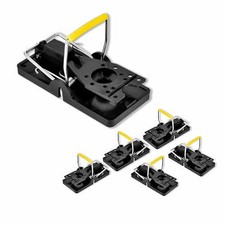 Heavy Duty Mouse traps For indoors outdoors Reusable High Sensitive Effect 6 Pcs