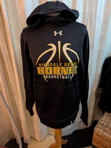 Black under armour hoodie size - under,