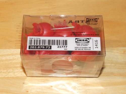 Box ikea strala red flame - x,