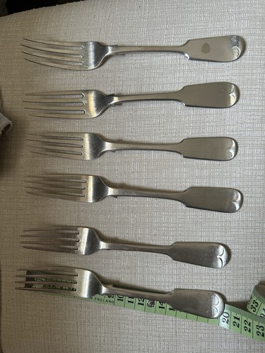 Set antique silver - set, plated