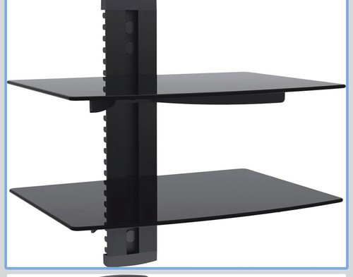 Vonhaus floating shelves black - floating,