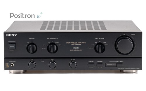 Sony f270 stereo - sony, integrated