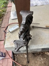 Vintage Columbian 10 Blacksmith Post Vise With 4–1/4” Jaws