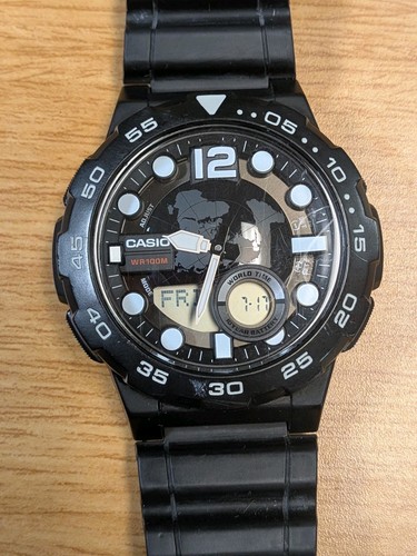Casio aeq 100w - sport, watch
