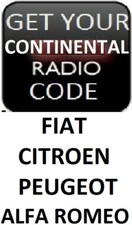 CONTINENTAL RADIO CODE FOR