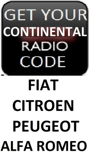 Continental radio code for - code,