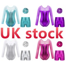 UK Kids Girls 3PCS Dance