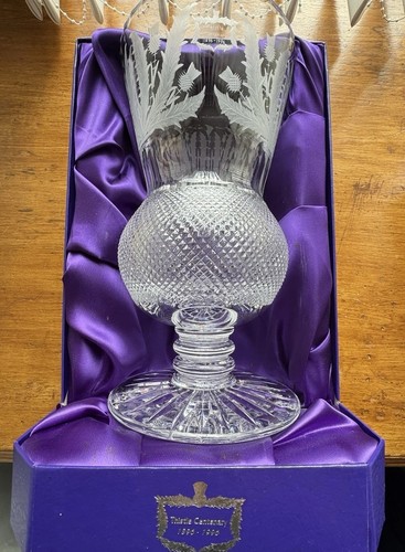 Edinburgh crystal thistle - crystal,