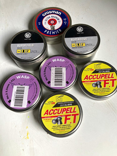 Air rifle pellets - .22,
