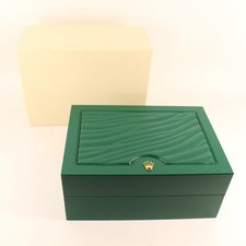 GENUINE ROLEX WATCH BOX GREEN OYSTER MEDIUM 39139.01 DATEJUST SUBMARINER DAYTONA