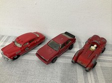 Matchbox Red Used + 3 Cars