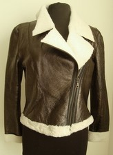 LADIES' DARK BROWN SHEEPSKIN