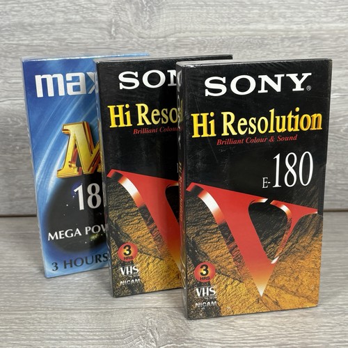 Blank vhs video - 3x,