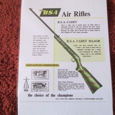 BSA cadet/ cadet major air