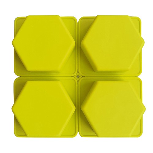 Cavity soap mold - 4-cavity,