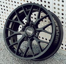 Alloy Wheels 17" LRT For Volkswagen 4 Stud 4x100 Black