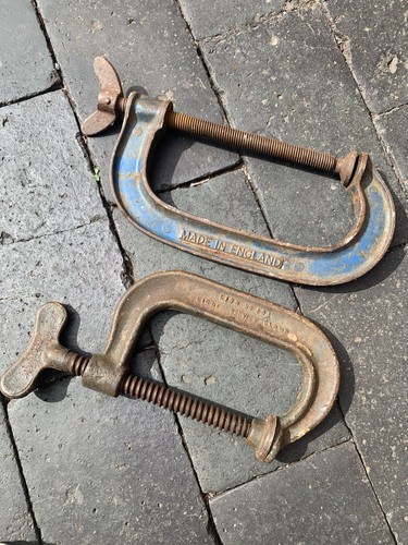 Vintage record clamp made - record, g