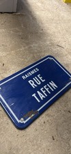 Enamel Sign French Road Sign