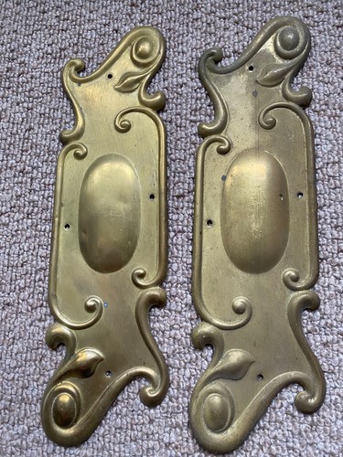 Brass finger plate - 2,