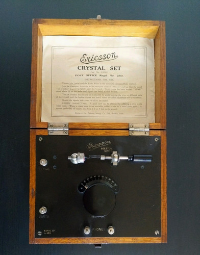 Ericsson crystal set wireless - ericsson,