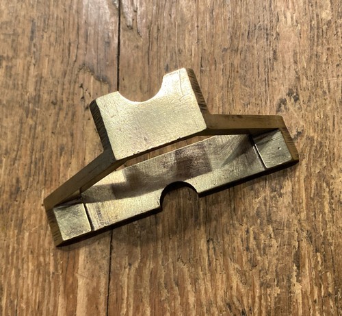 Vintage brass mitre gauge - vintage,