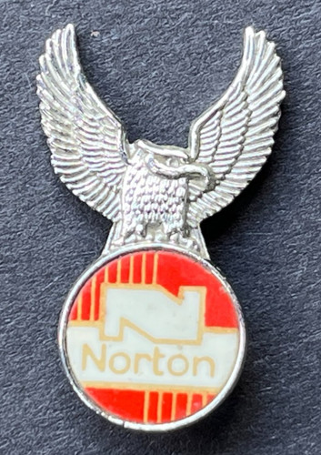 Motorcycle pin badge norton - pin,
