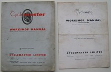 Original Cyclemaster Workshop Manual plus Supplement Not dated
