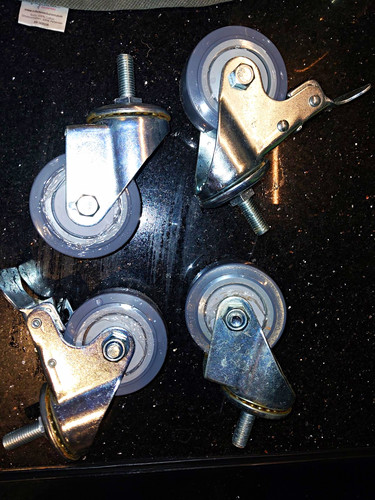Heavy duty 75mm - duty, swivel