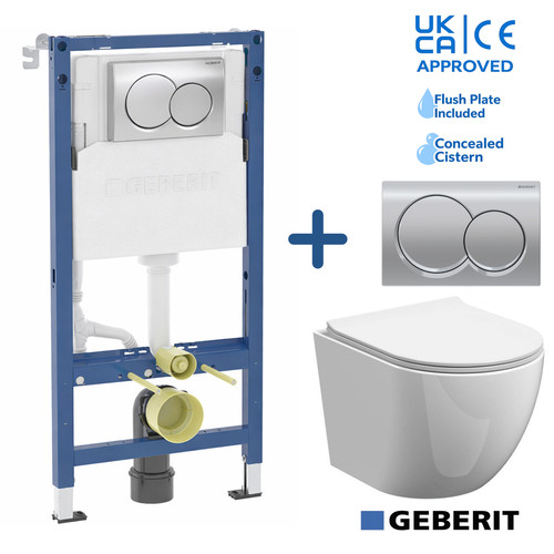 Wall hung toilet geberit alpha - toilet,