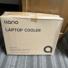 V12 RGB Laptop Cooling Pad, Gaming Laptop Cooler with 5.5 Inch Powerful Turbo