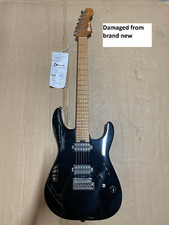 Charvel - Pro-Mod DK24 HH 2PT CM - Gloss Black, HH, Non-Locking Tremolo, Maple F