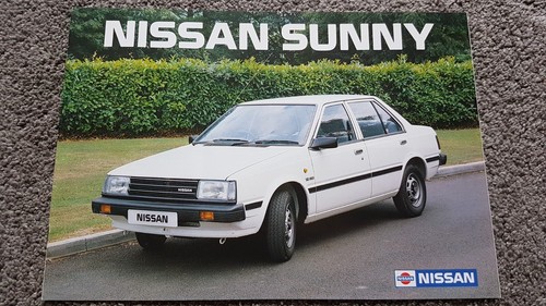 Nissan sunny pages - sunny, sales