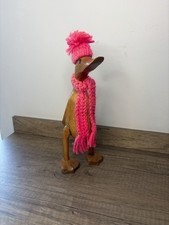 Hand Carved Wooden Duck 10”