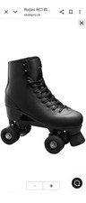 Roces RC1 Classic Roller Quad Skates UK Size 3.5 - Black