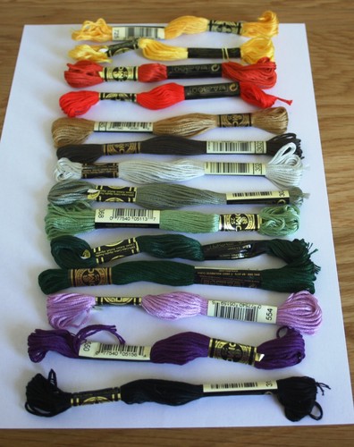 Dmc embroidery threads - 14,