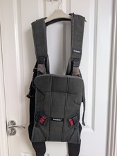 Baby Bjorn One Baby Carrier Black Used with manual