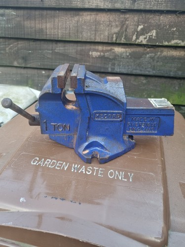Record ton bench vice inch - 1,