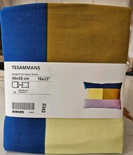 Rare Ikea Tesammans Cushion Cover 50 X 50 Cm Multicoloured. Limited Edition.